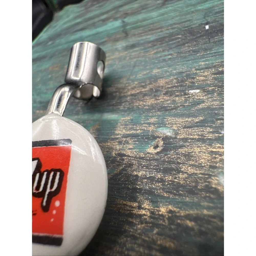 vintage 7-UP Soda celluloid advertising pencil clip Made In USA